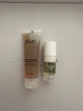 OUAI Detox Shampoo & Hair Oil Duo -